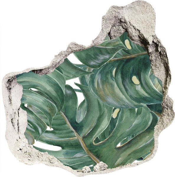 Nálepka 3D díra samolepící Monstera nd-p-101969533