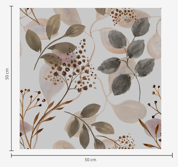 Tapety Podzimní listí ve stylu akvarelu, Tapety akvarel, a00048 : uwalls.cz