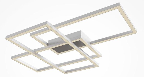 Maytoni Stropní LED svítidlo RIDA, 78W, d. 78 cm, 3000K-4000K Barva: Bílá