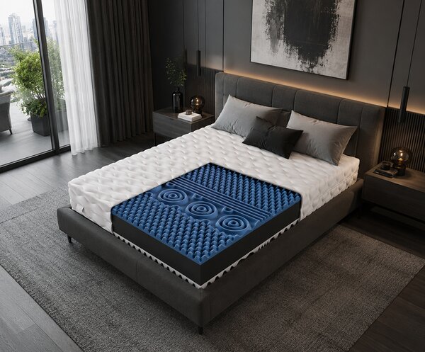 Zdravotní pěnová matrace VITERBO MAX JERSEY 80x200 cm 18cm