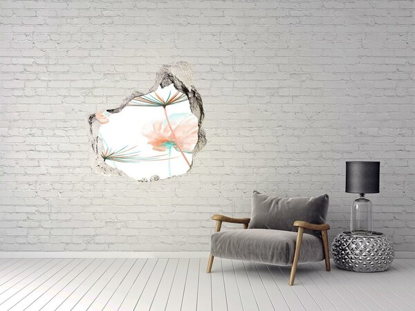 Nálepka 3D díra na zeď Pampeliška nd-p-106864400