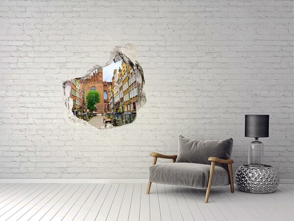 Fototapeta díra na zeď Gdaňsk Polsko nd-p-107559197