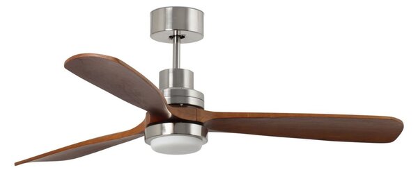 LANTAU XL LED stropní ventilátor, matný nikl s DC motorem - FARO
