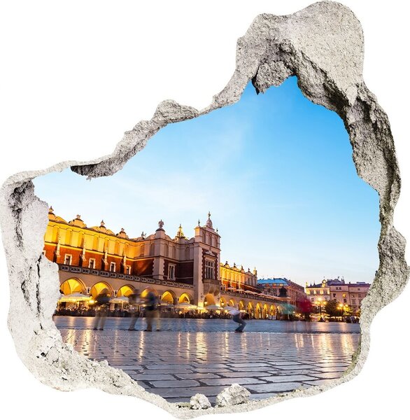 Fototapeta díra na zeď Krakov Polsko nd-p-115865900