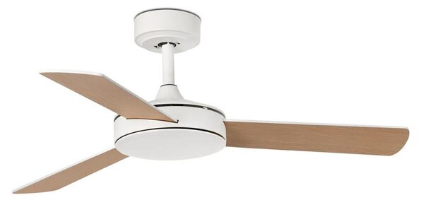 MINI MALLORCA S stropní ventilátor, bílá/javor - FARO