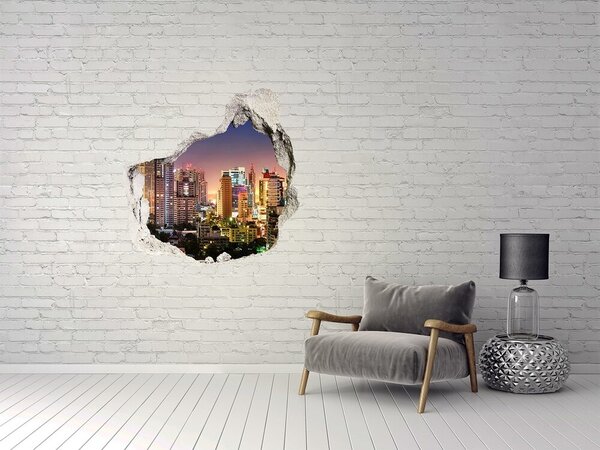 Fototapeta díra na zeď Bangkok noc nd-p-117173387