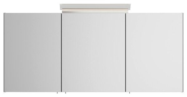 ZRCADLOVÁ SKŘÍŇKA, barvy grafitu, 140/62/17 cm MID.YOU - Koupelnové série, Online Only