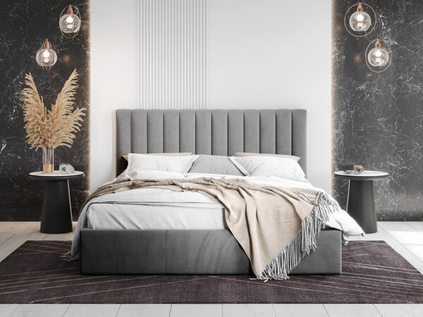 Čalouněná manželská postel Nowerins, Rozměr postele: 140x200, Potah: Fresh 32 Mirjan24 5903211256011
