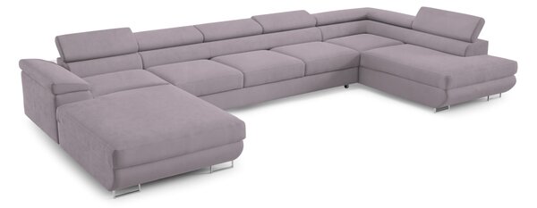 Rozkládací sedací souprava April U XL - Monolith 62