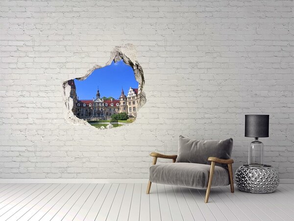Fototapeta díra na zeď 3D Zámek Mošna Polsko nd-p-161542010
