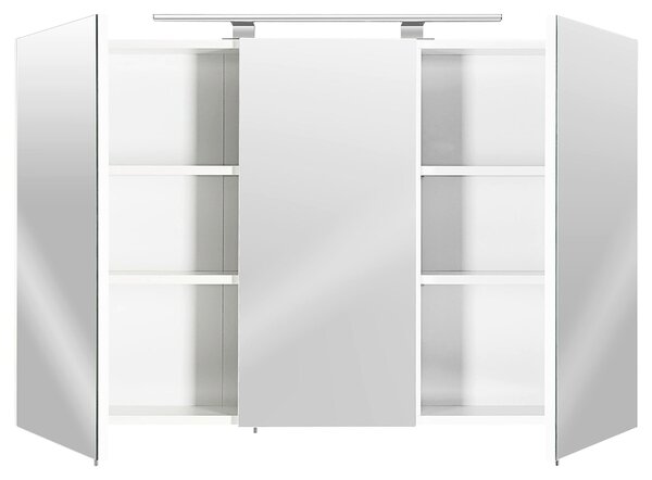 ZRCADLOVÁ SKŘÍŇKA, bílá, 110/68/16 cm MID.YOU - Koupelnové série, Online Only