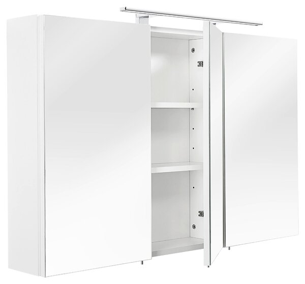 ZRCADLOVÁ SKŘÍŇKA, bílá, 110/68/16 cm MID.YOU - Koupelnové série, Online Only