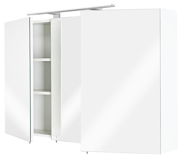 ZRCADLOVÁ SKŘÍŇKA, bílá, 110/68/16 cm MID.YOU - Koupelnové série, Online Only