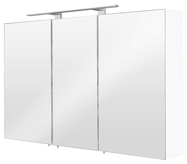 ZRCADLOVÁ SKŘÍŇKA, bílá, 110/68/16 cm MID.YOU - Koupelnové série, Online Only