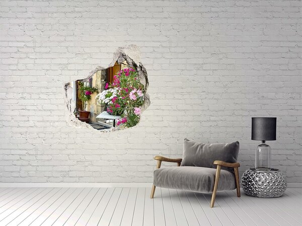 Fototapeta díra na zeď 3D Ulička Francie nd-p-175586222