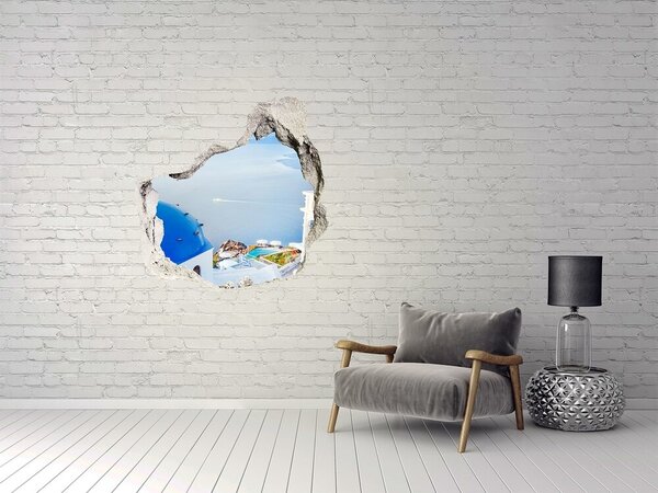 Fototapeta díra na zeď 3D Santorini Řecko nd-p-183531188