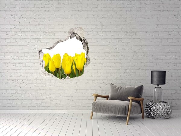 Samolepící nálepka fototapeta Žluté tulipány nd-p-2665979