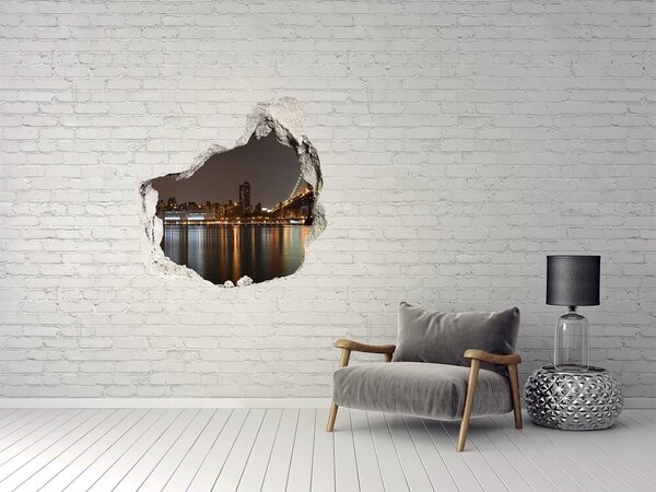 Fototapeta díra na zeď 3D Mezi mosty nd-p-35519198
