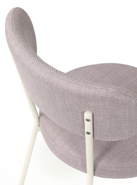 ŽIDLE, bílá, tmavě růžová Tom Tailor - Jídelní židle, Online Only