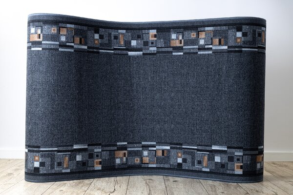 Associated Weavers Běhoun pogumovaný BOMBAY šedý Šíře: 67 cm