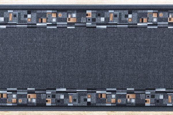 Associated Weavers Běhoun pogumovaný BOMBAY šedý Šíře: 67 cm