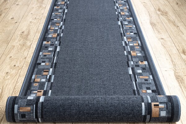 Associated Weavers Běhoun pogumovaný BOMBAY šedý Šíře: 67 cm