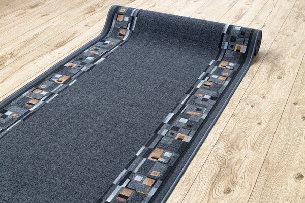 Associated Weavers Běhoun pogumovaný BOMBAY šedý Šíře: 67 cm