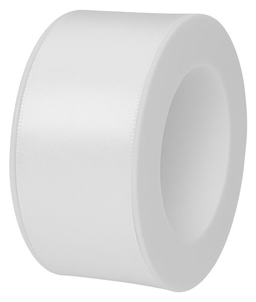 Stuha saténová bílá 40mm x 3m (8,-Kč/m)
