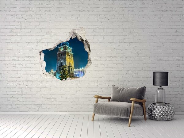 Fototapeta díra na zeď 3D Krakov Polsko nd-p-51009540