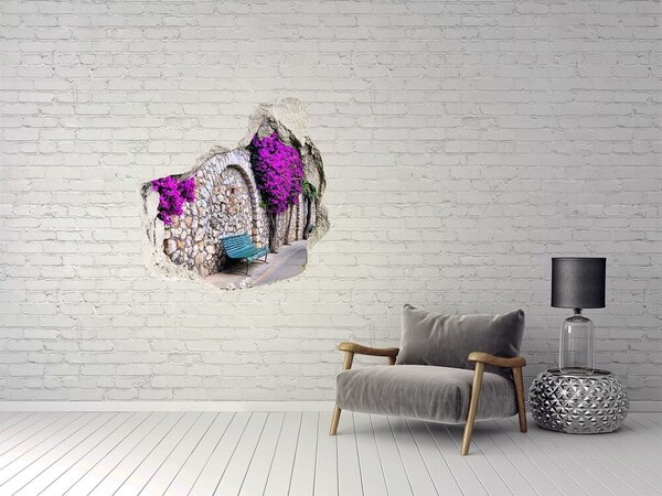 Fototapeta díra na zeď 3D Romantické uličky nd-p-50635038