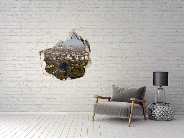 Fototapeta díra na zeď 3D Los Angeles nd-p-56494543