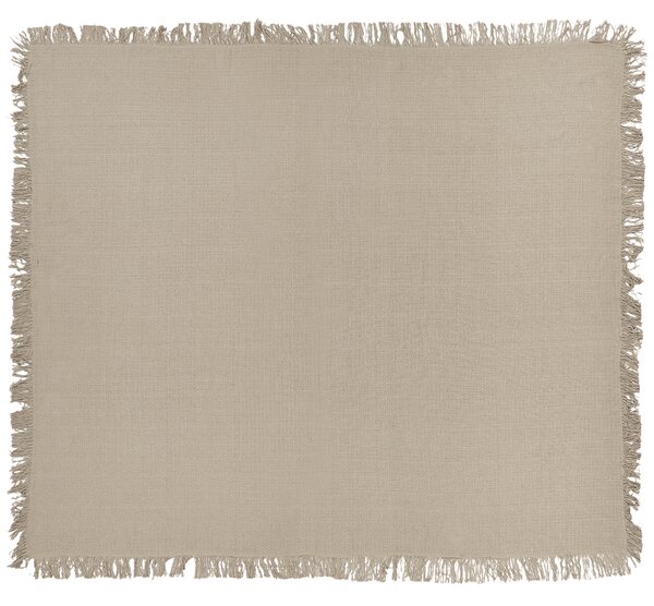 Přikrývka na postel YERBENT Bavlna 200 x 220 cm Taupe