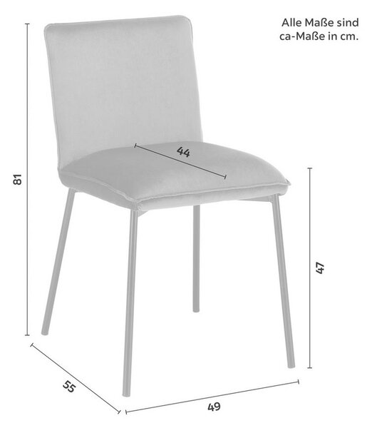 Židle DARLA zelená
