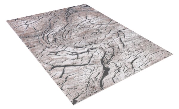 Makro Abra Moderní kusový koberec COMO SW41A Staré dřevo světle béžový Rozměr: 80x150 cm