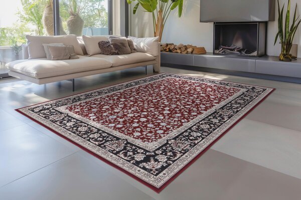 KOBEREC TKANÝ NA PLOCHO, 80/150 cm červená Kayoom - Online Only koberce & rohožky, Online Only