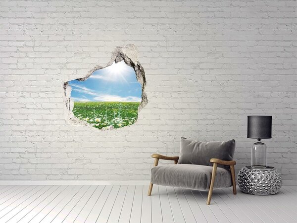 Nálepka fototapeta 3D výhled beton Louka nd-p-6089070