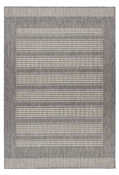 KOBEREC TKANÝ NA PLOCHO, 80/150 cm barvy stříbra Kayoom - Online Only koberce & rohožky, Online Only