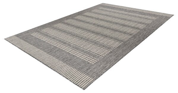 KOBEREC TKANÝ NA PLOCHO, 80/150 cm barvy stříbra Kayoom - Online Only koberce & rohožky, Online Only