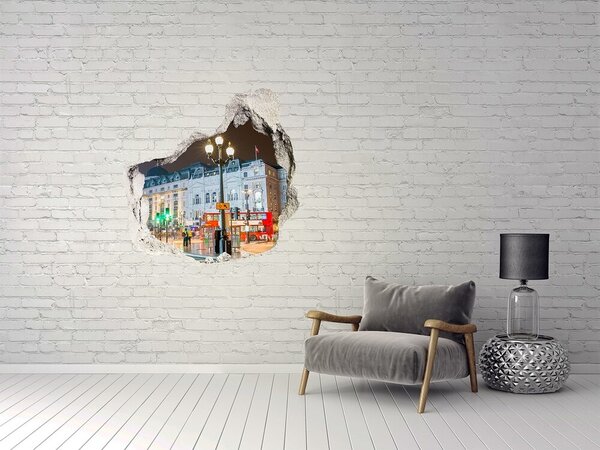 Fototapeta díra na zeď 3D Londýn noc nd-p-61610154