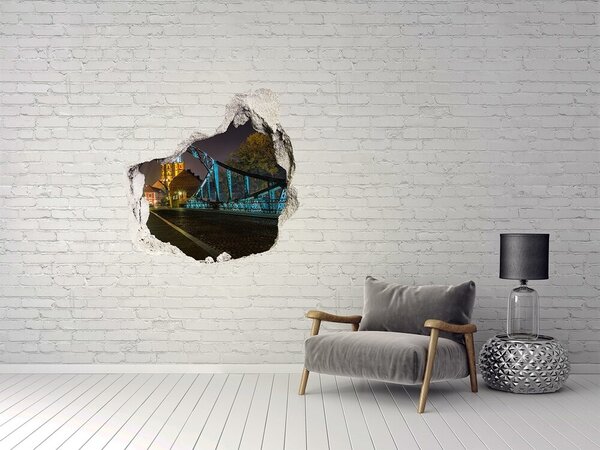 Fototapeta díra na zeď 3D Most zamilovancýh nd-p-61583723