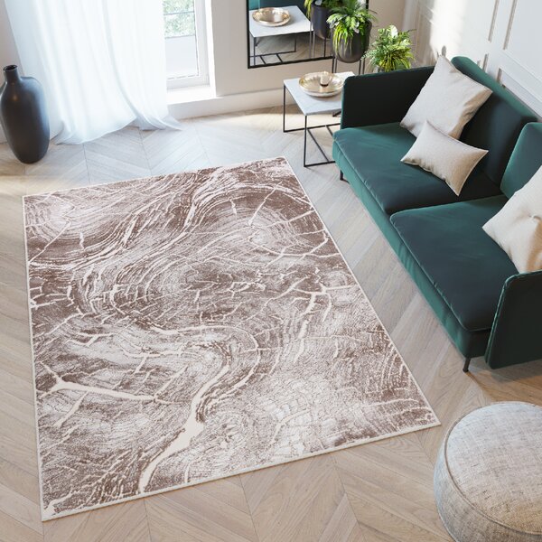 Makro Abra Moderní kusový koberec COMO SW41A Beton béžový Rozměr: 200x300 cm