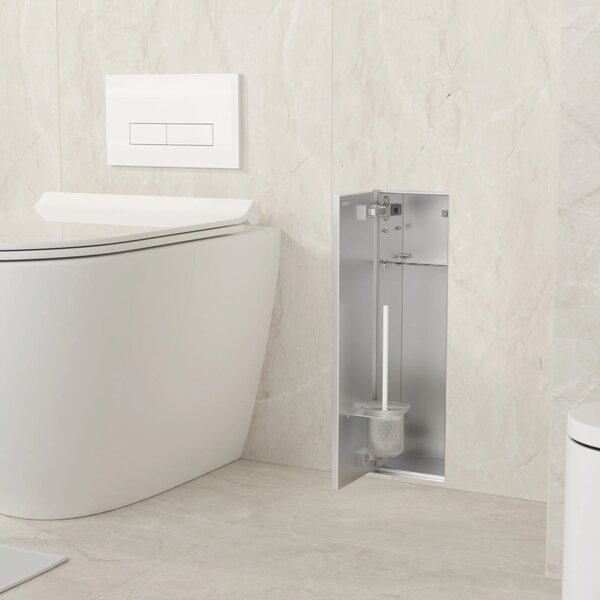 Balneo Wall-Box Brush skrytý modul na wc štětku ocel B0401060105-02