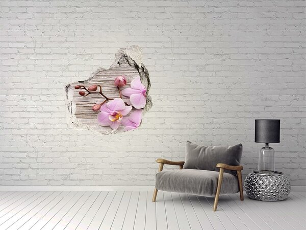 Samolepící díra na stěnu Orchidej na stromě nd-p-62495656
