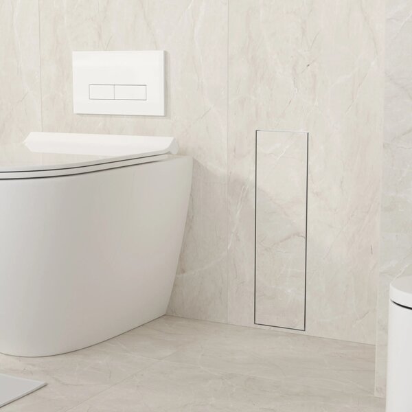 Balneo Wall-Box Brush skrytý modul na wc štětku ocel B0401060105-02