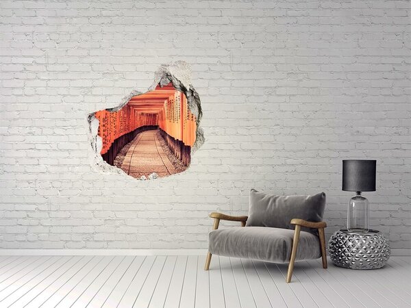 Nálepka fototapeta 3D výhled Brámy Kioto nd-p-64009728