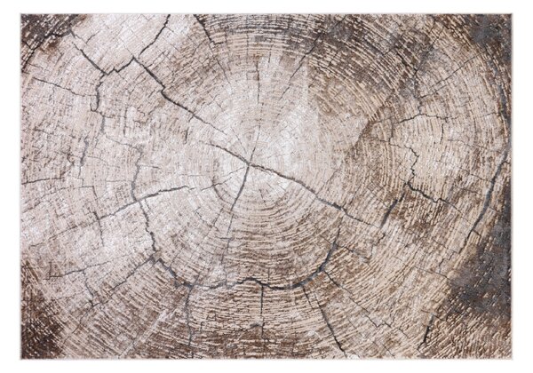 Makro Abra Moderní kusový koberec COMO RE41A Staré Dřevo béžový Rozměr: 140x200 cm