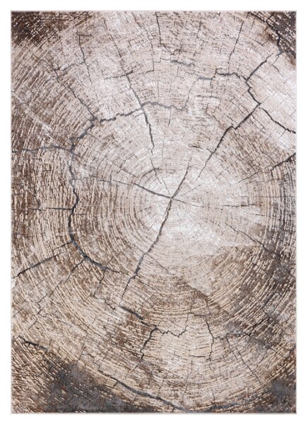 Makro Abra Moderní kusový koberec COMO RE41A Staré Dřevo béžový Rozměr: 140x200 cm