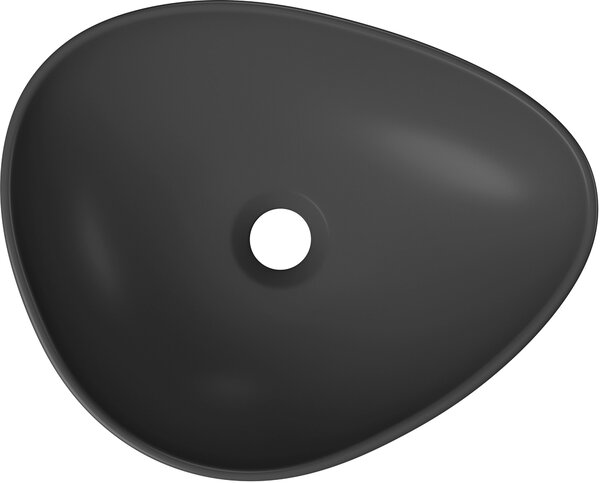 Cersanit Moduo umyvadlo 44x35.5 cm na pult antracitová matný K116-105