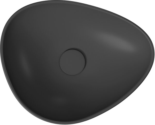 Cersanit Moduo umyvadlo 44x35.5 cm na pult antracitová matný K116-105