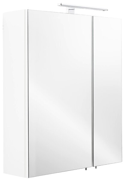 ZRCADLOVÁ SKŘÍŇKA, bílá, 60/68/16 cm MID.YOU - Koupelnové série, Online Only